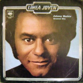 Greatest Hits by Johnny Mathis, the sleeve
