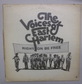 Right On Be Free by Voices Of East Harlem, the sleeve